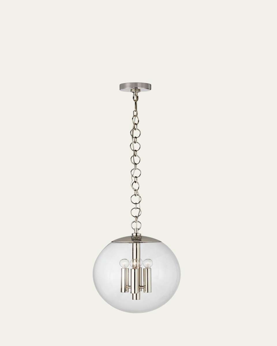 Turenne Medium Globe Pendant By AERIN